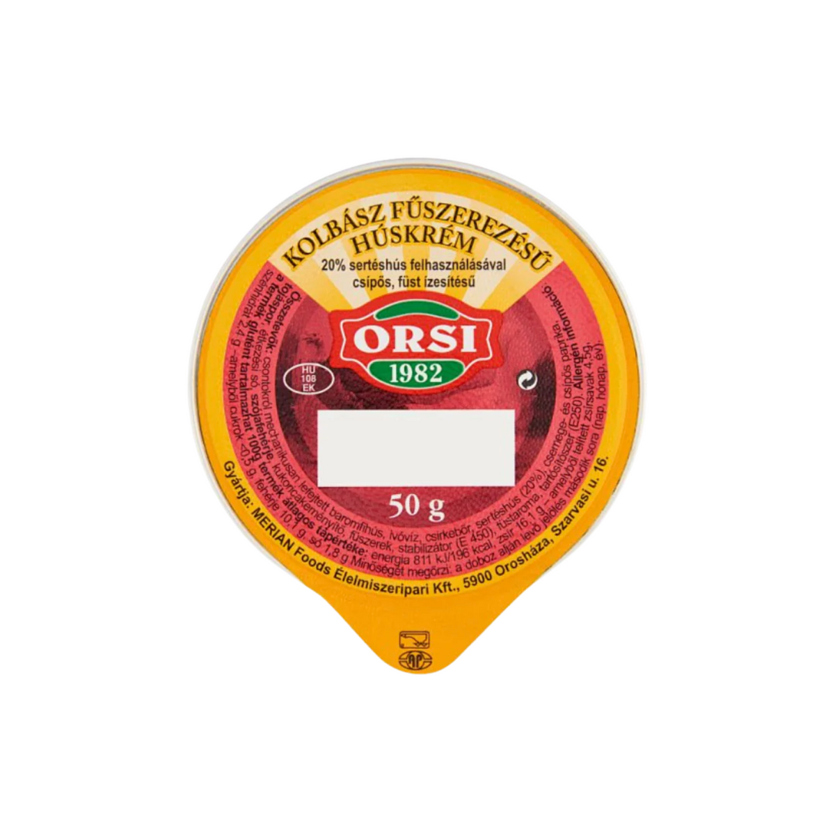 Orsi Kolbászpastej 50g