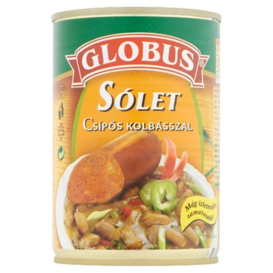 Sólet böngryta med stark kolbász, 400g